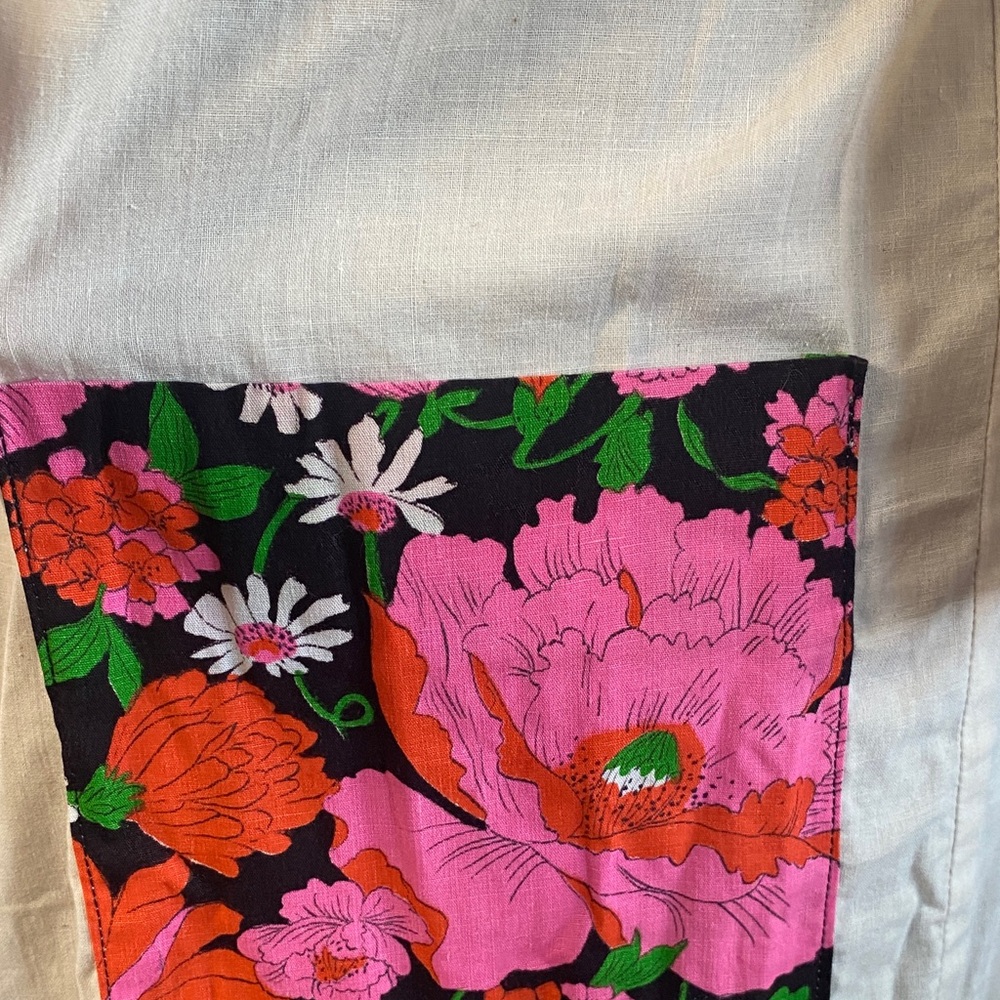 Floral Patchwork Button-Up Jacket - image 6